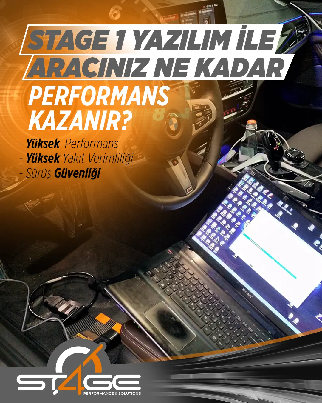 Stage-1 Yazılım İle Araçlar Ne Kadar Performans Kazanır