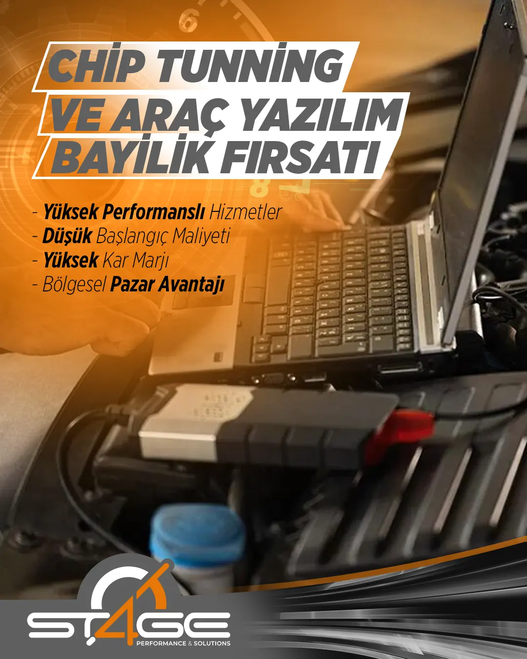 Chip Tuning ve Araç Yazılım Bayilik Fırsatı