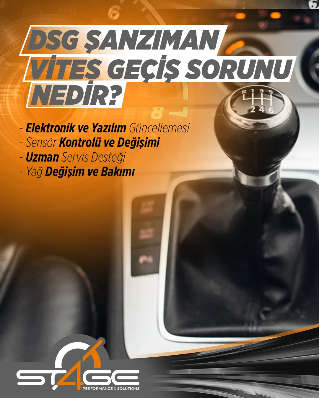 DSG Şanzıman Vites Geçiş Sorunu Nedir?