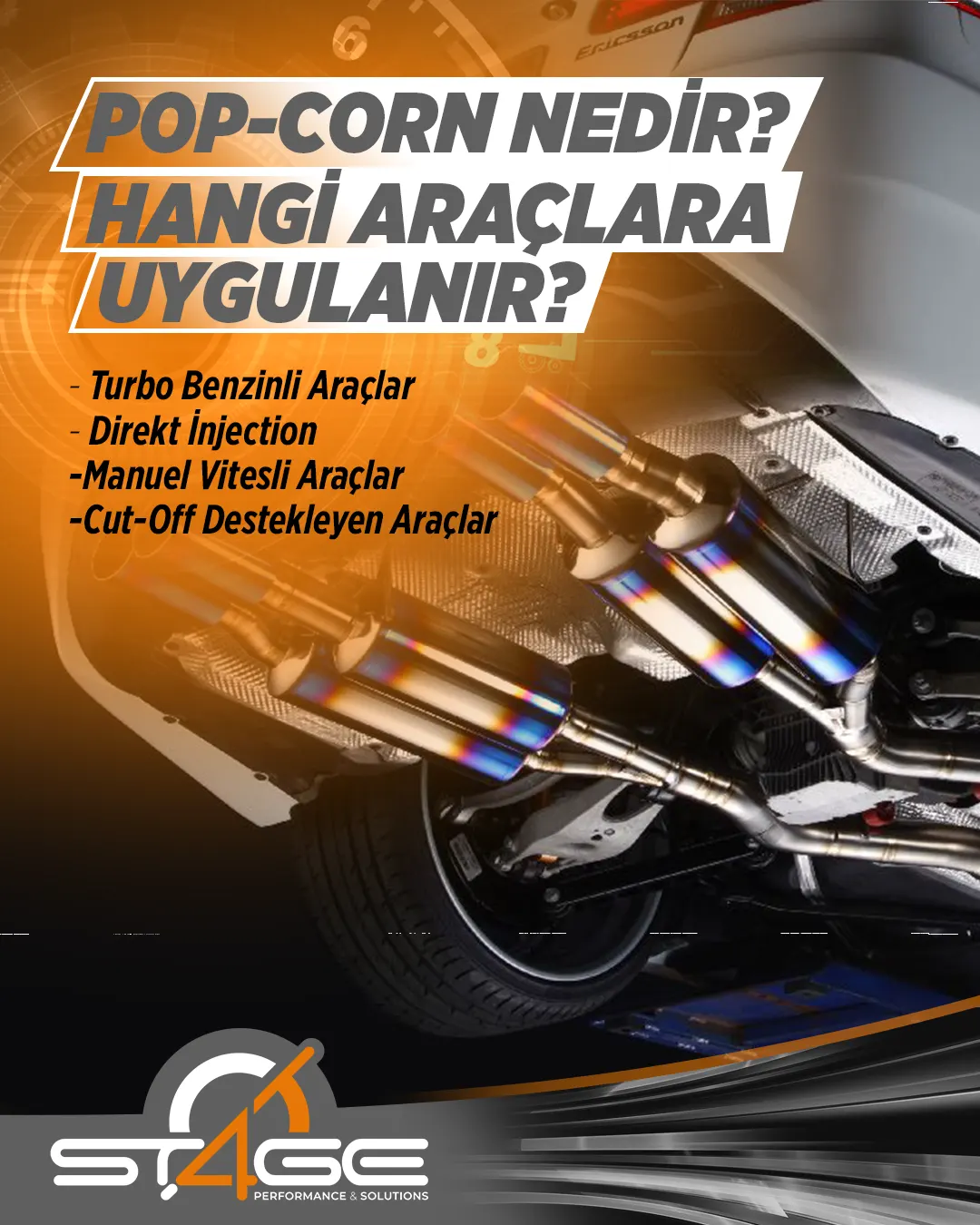 Pop Corn Nedir, Hangi Araçlara Uygulanabilir