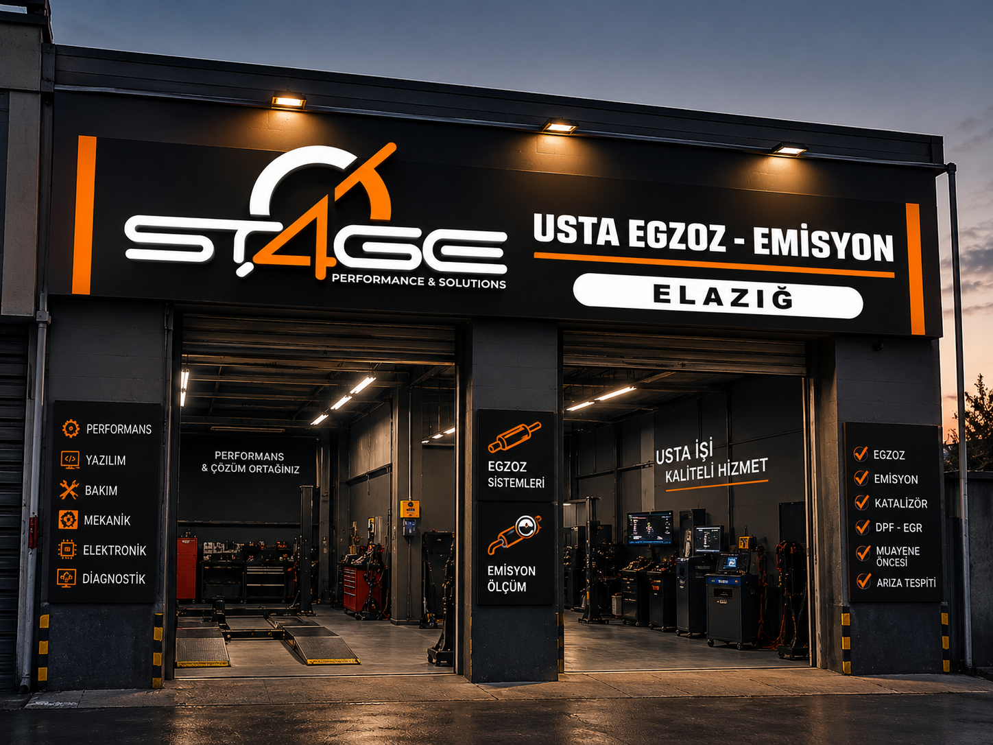 USTA EMİSYON SİSTEMLERİ ELAZIĞ MERKEZ CHİP TUNİNG